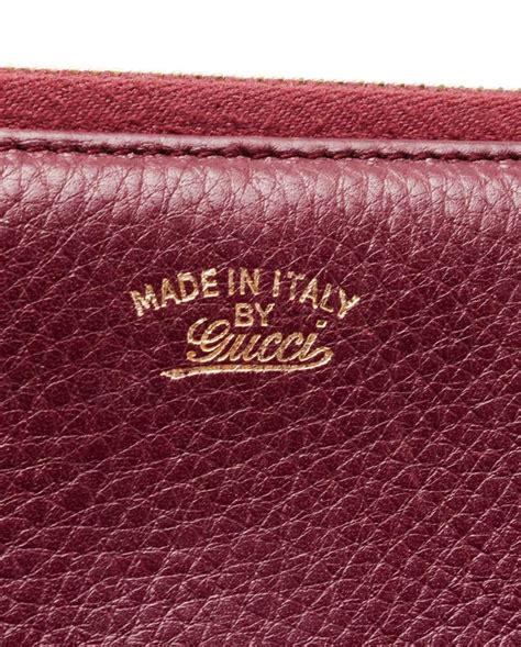 gucci burgundy woman wallet